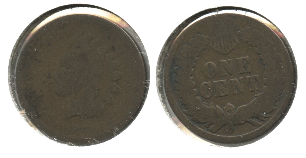 1872 Indian Head Cent AG-3 #h