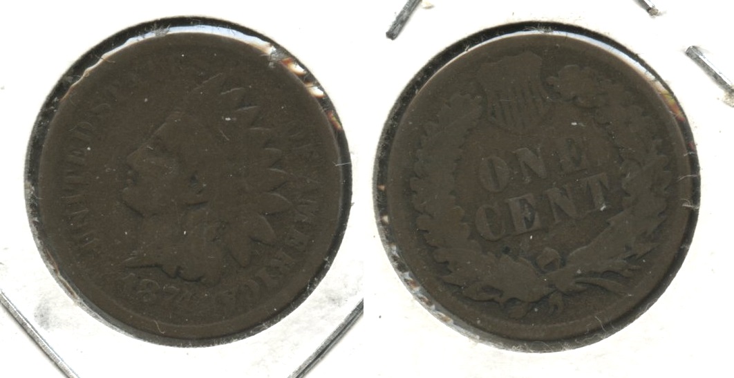 1874 Indian Head Cent AG-3 #ak