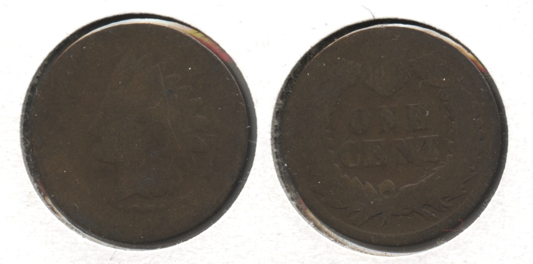 1874 Indian Head Cent Fair-2 #p