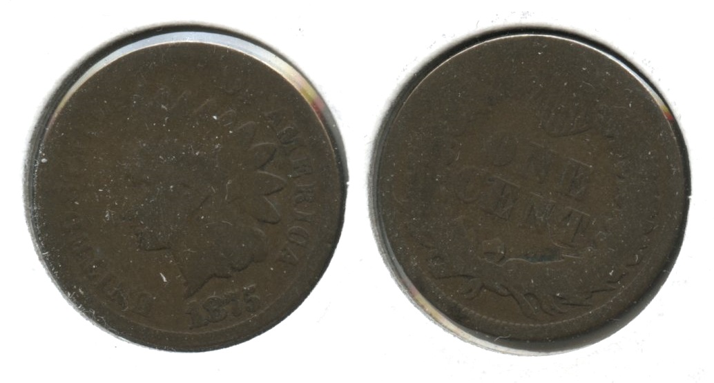 1875 Indian Head Cent AG-3 #ai