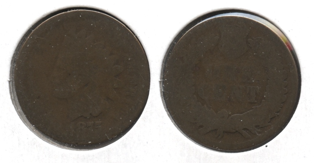 1875 Indian Head Cent Fair-2 #w