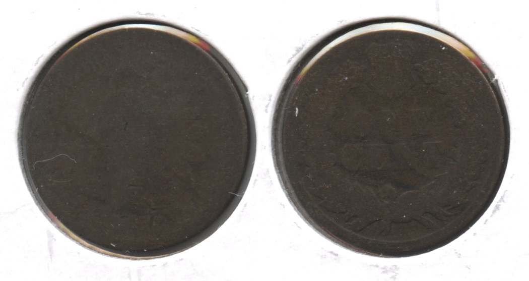 1875 Indian Head Cent Filler #d