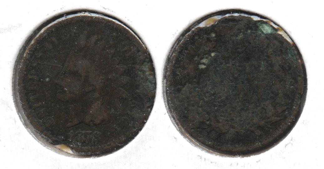 1878 Indian Head Cent Filler #h