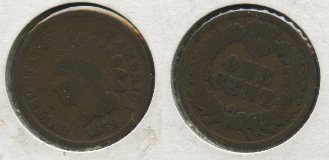1879 Indian Head Cent AG-3 #k