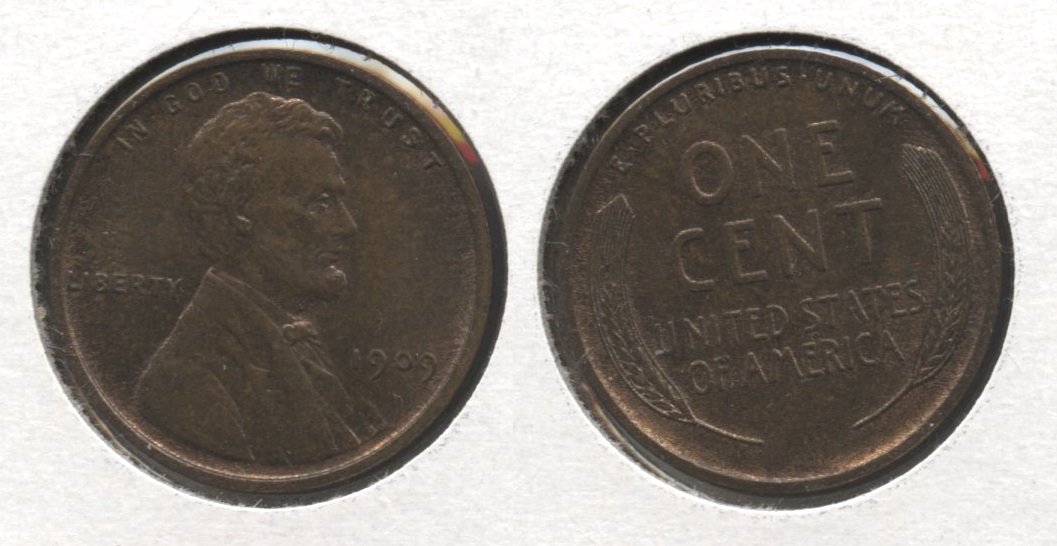 1909 Lincoln Cent MS-63 Brown #v