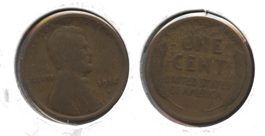 1914-S Lincoln Cent VG-8 #g