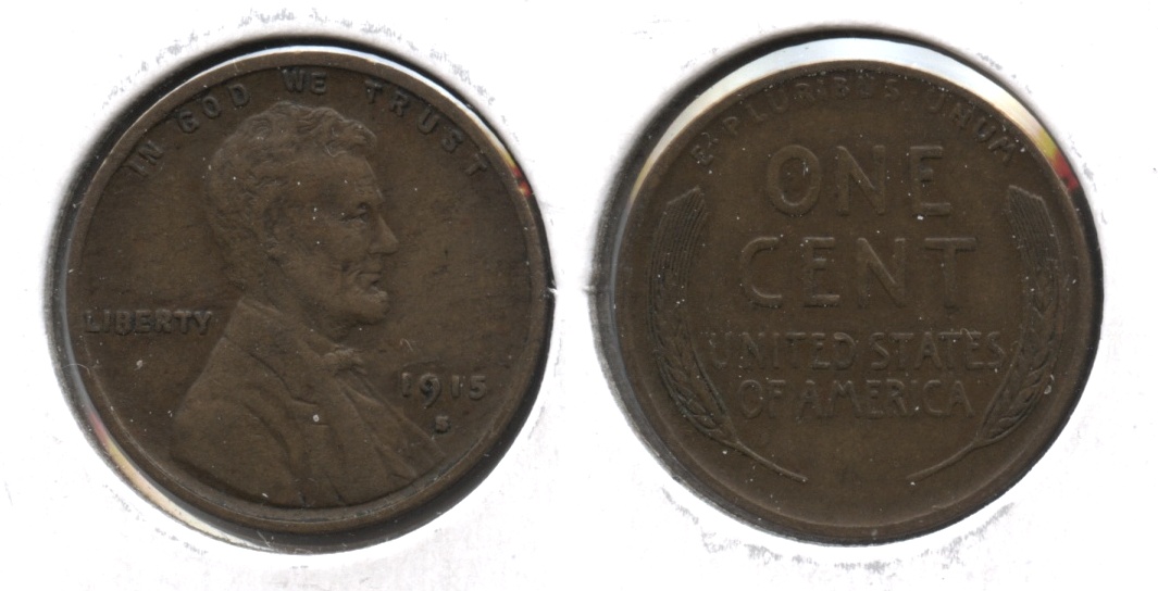 1915-S Lincoln Cent EF-40 #d
