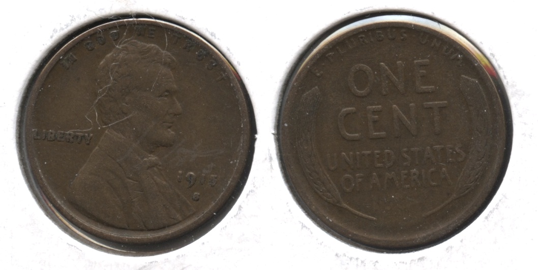 1915-S Lincoln Cent VF-20 #j