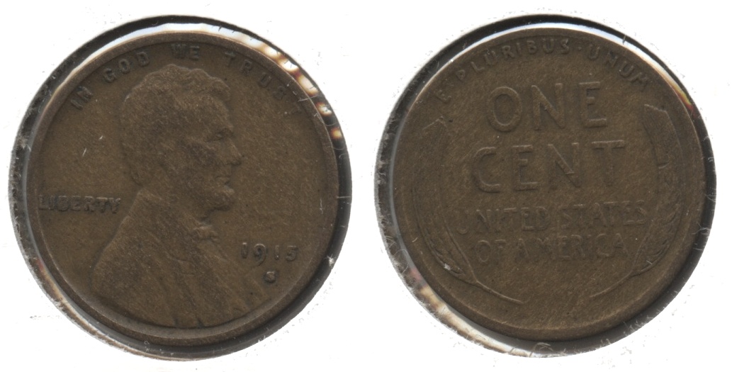 1915-S Lincoln Cent VG-8 #j