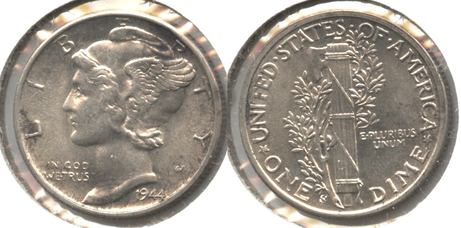 1944-S Mercury Dime MS-60 #i