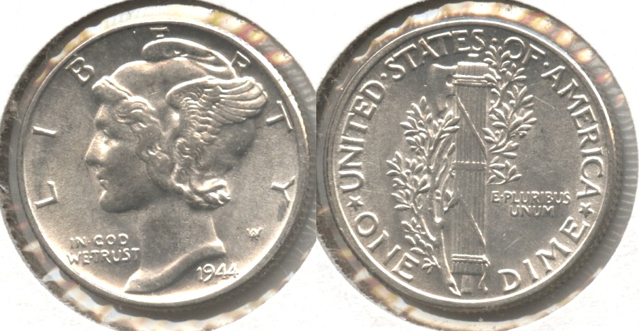 1944 Mercury Dime MS-60 #al