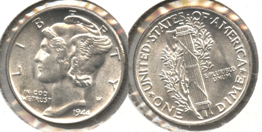 1944 Mercury Dime MS-60 #p