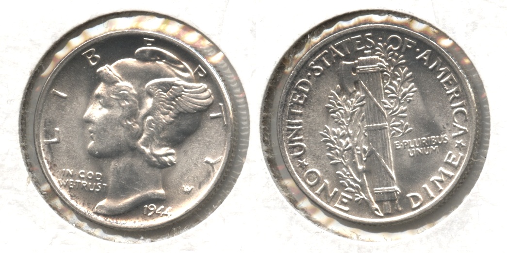 1944 Mercury Dime MS-64 #d
