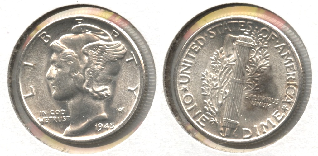1945 Mercury Dime MS-63 #ac