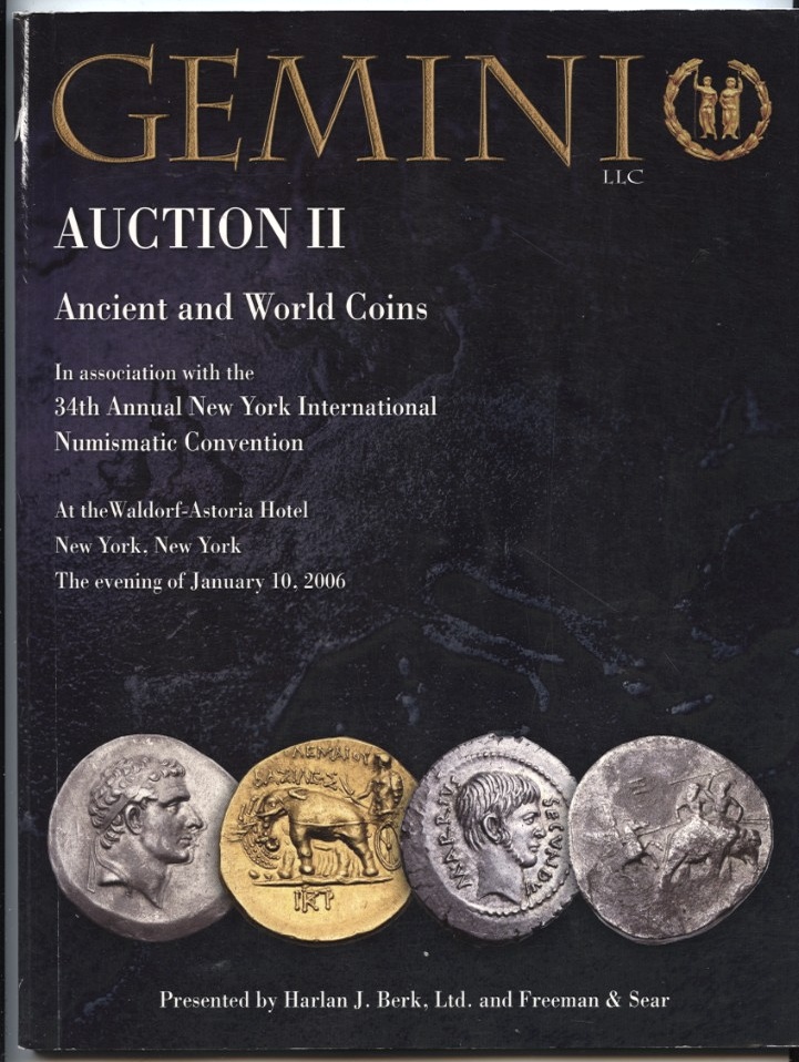 Harlan J Berk Gemini Auction II Ancient And World Coins January 10 2006