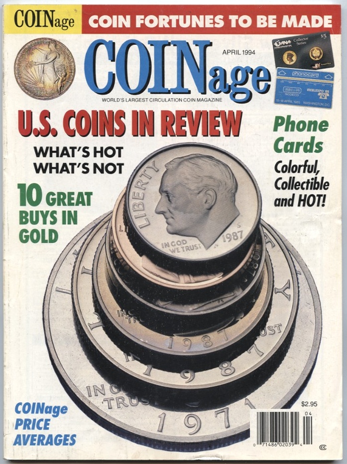 Coinage Magazine April 1994