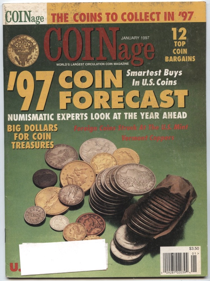 Coinage Magazine January 1997