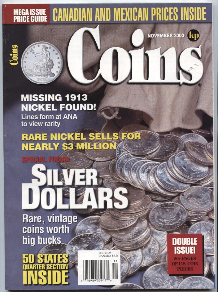 Coins Magazine November 2003