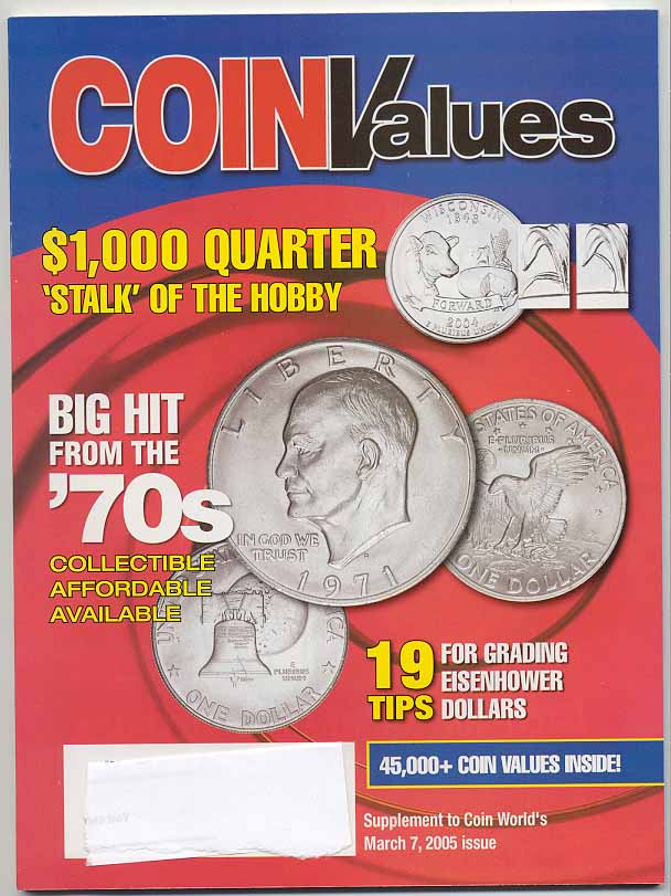 Coin Values Magazine March 2005