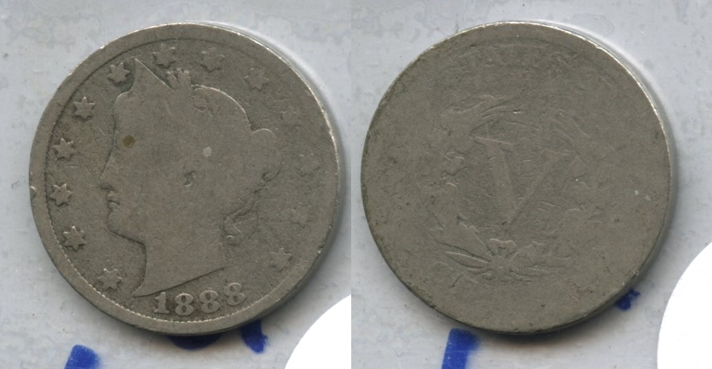1888 Liberty Head Nickel AG-3 #s