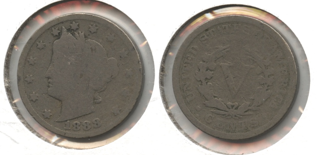 1888 Liberty Head Nickel Good-4 #m