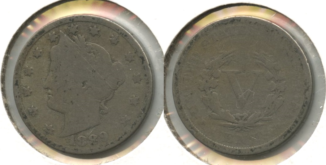 1889 Liberty Head Nickel Good-4 #l