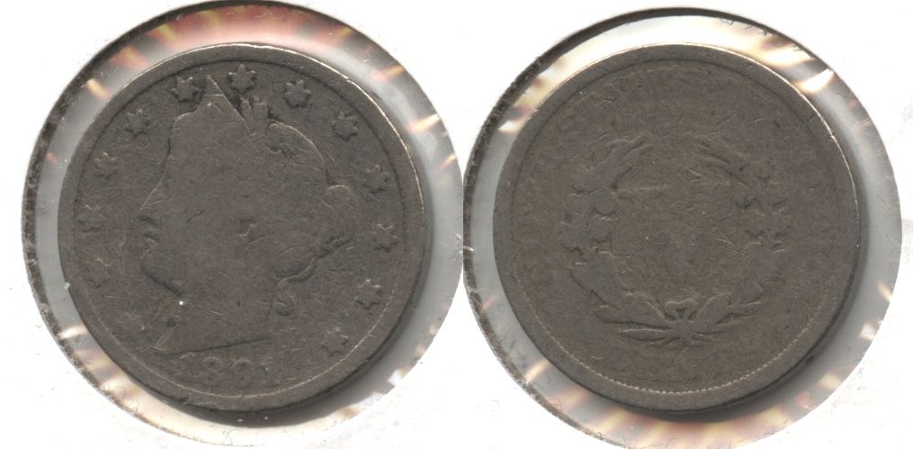 1891 Liberty Head Nickel Good-4 #k