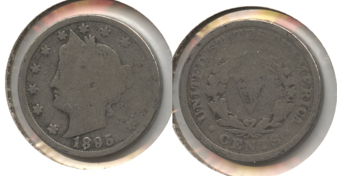 1895 Liberty Head Nickel Good-4 #ao