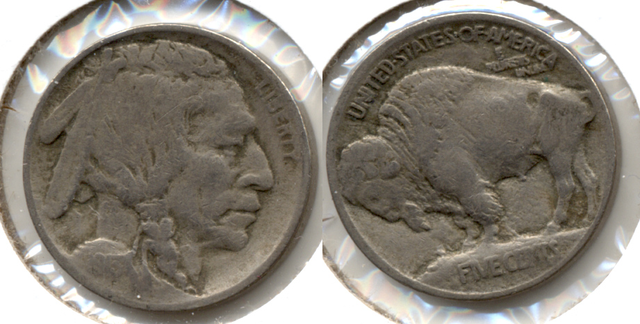 1913 Type 1 Buffalo Nickel Fine-12 k