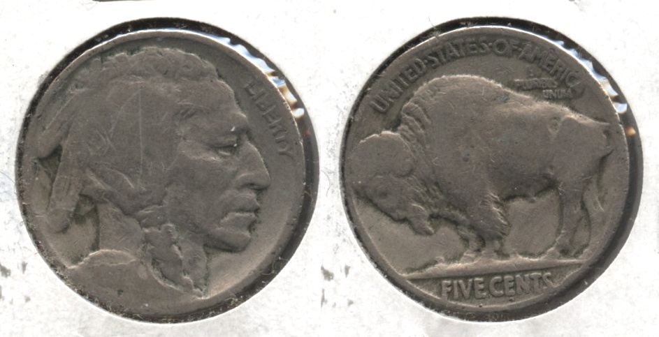 1917 Buffalo Nickel Good-4 #bd