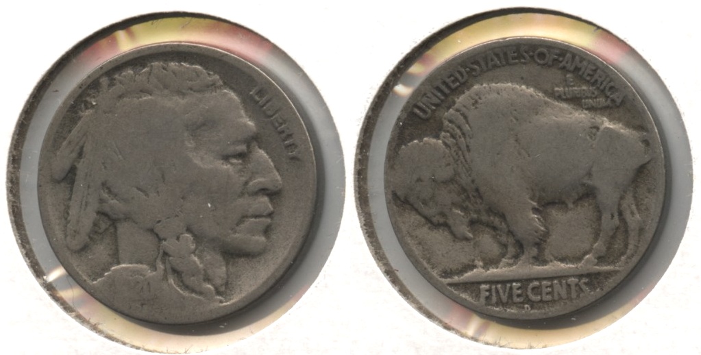 1920-D Buffalo Nickel Good-4 #an