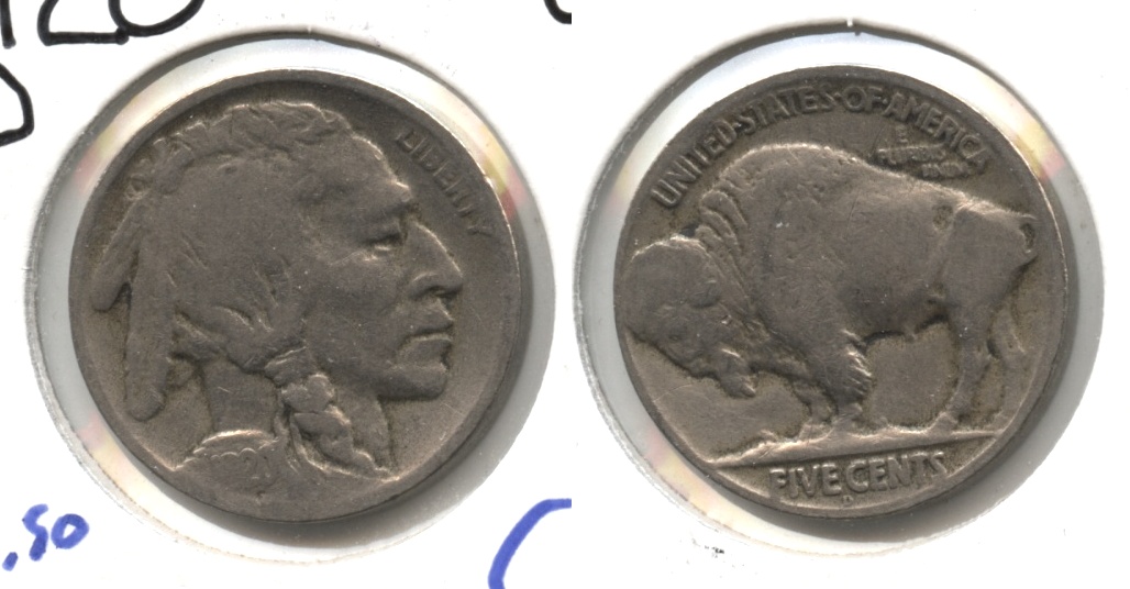1920-D Buffalo Nickel Good-4 #ar