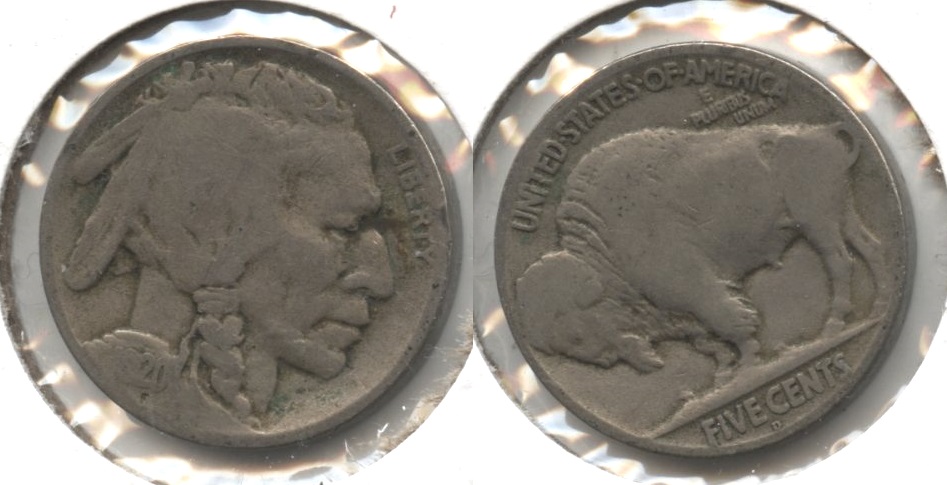 1920-D Buffalo Nickel Good-4 #av