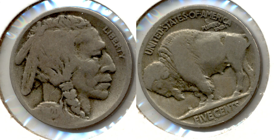 1920-D Buffalo Nickel Good-4 o