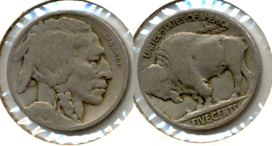 1920-D Buffalo Nickel Good-4 s