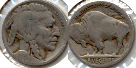 1920-S Buffalo Nickel Good-4 m