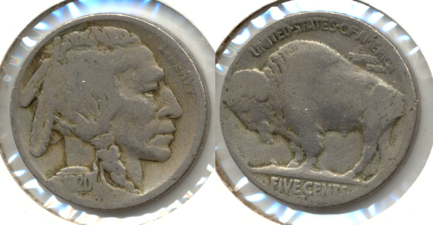 1920-S Buffalo Nickel Good-4 t