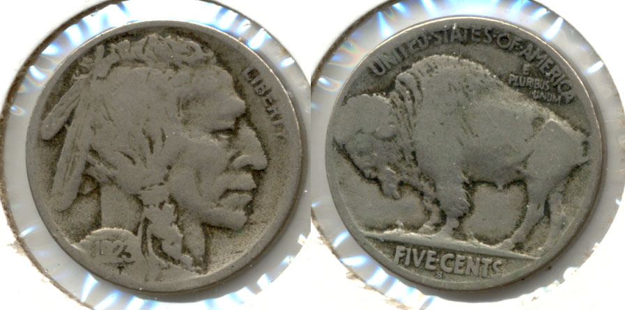 1923-S Buffalo Nickel Good G-4 aj