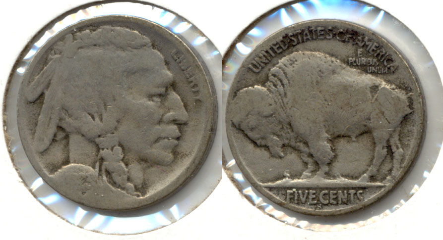 1923-S Buffalo Nickel Good G-4 al