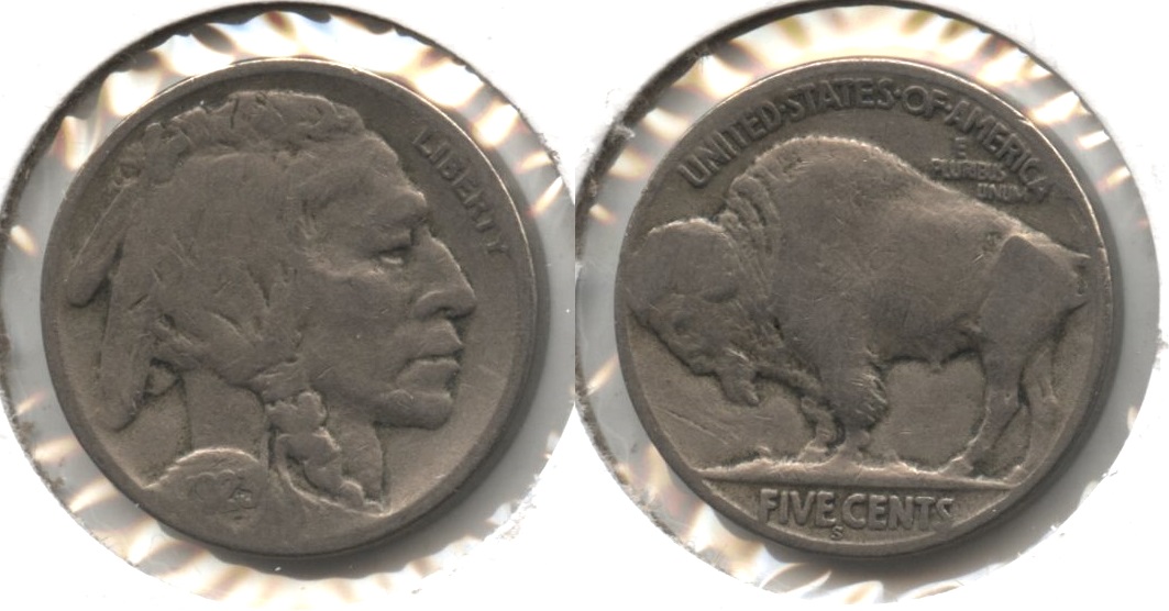 1923-S Buffalo Nickel Good-4 #cm