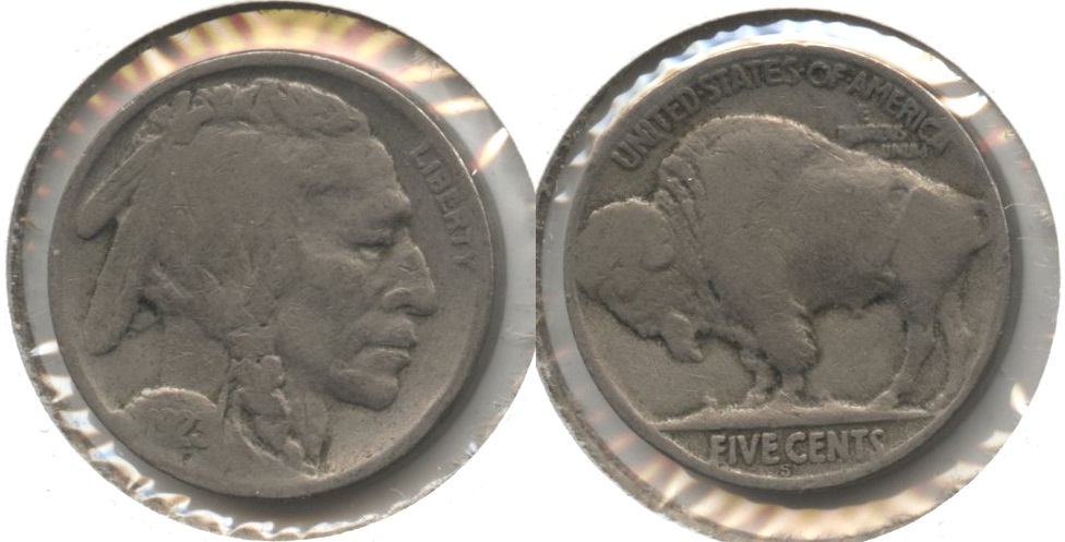 1923-S Buffalo Nickel Good-4 #cp