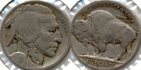 1923-S Buffalo Nickel Good G-4 e