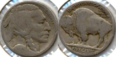 1923-S Buffalo Nickel Good G-4 t