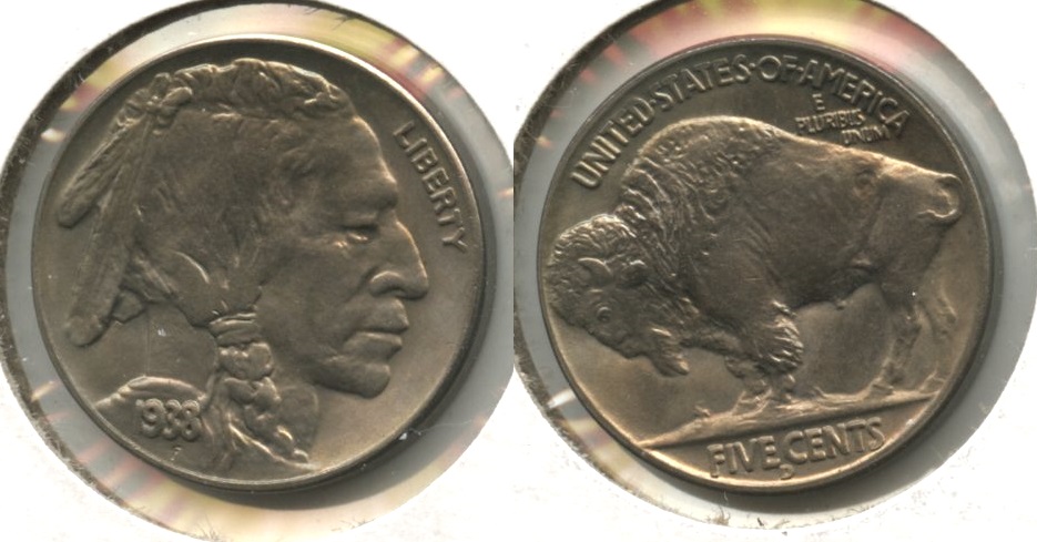 1938-D Buffalo Nickel MS-60 #e