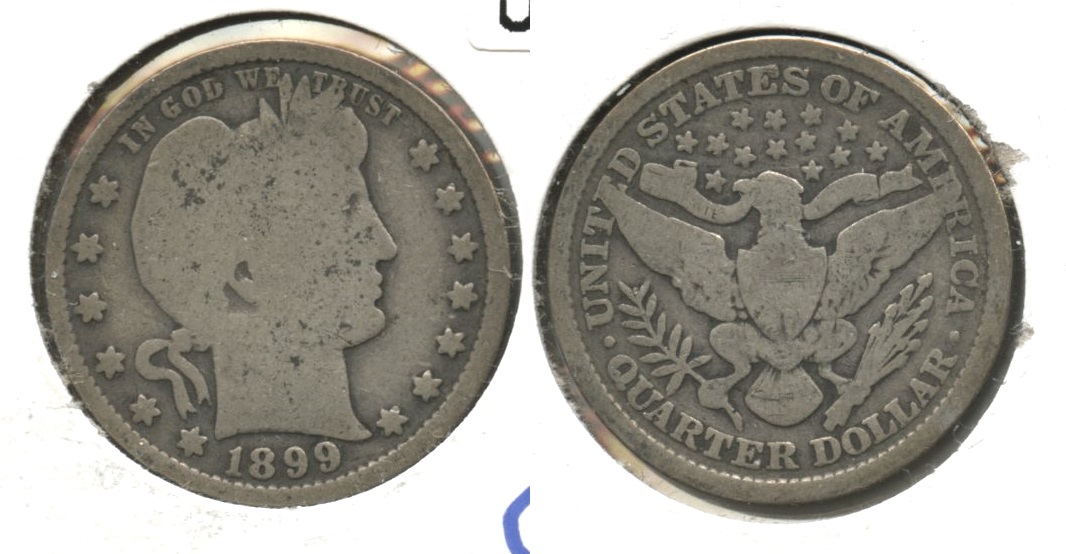 1899 Barber Quarter Good-4 #af