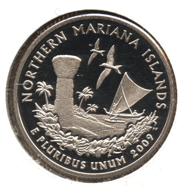 2009-S Northern Mariana Islands State Quarter Clad Proof